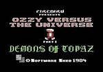 Ozzy Versus the Universe – Part I: Demons of Topaz Box Art