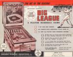 Big League Baseball Box Art