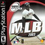 MLB 2003 Box Art