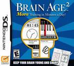 Brain Age²: More Training in Minutes a Day! Box Art