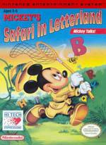 Mickey’s Safari In Letterland Box Art