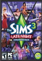 The Sims 3: Late Night Box Art