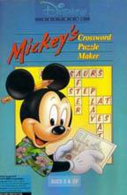 Mickey’s Crossword Puzzle Maker Box Art