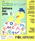 Sesame Street Crayon: Letters For You Box Art