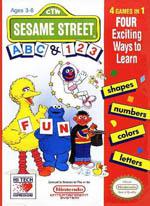 Sesame Street 1 2 3/A B C Box Art