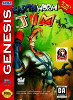 Earthworm Jim Box Art