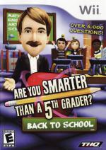 Are You Smarter Than a 5th Grader? Back to School Box Art