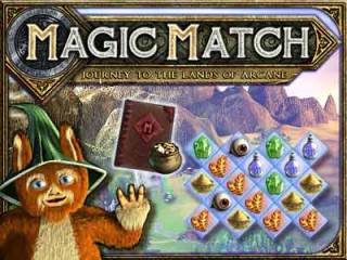 Magic Match: Journey to the Lands of Arcane Box Art