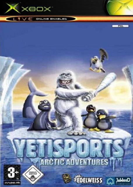 Yetisports Arctic Adventure Box Art