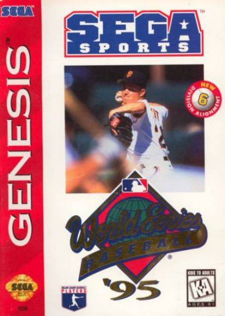 World Series Baseball ’95 Box Art