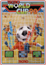 Tecmo World Cup ’90 Box Art