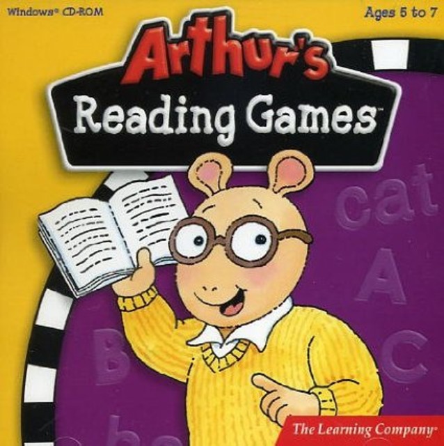 Arthur’s Reading Games Box Art