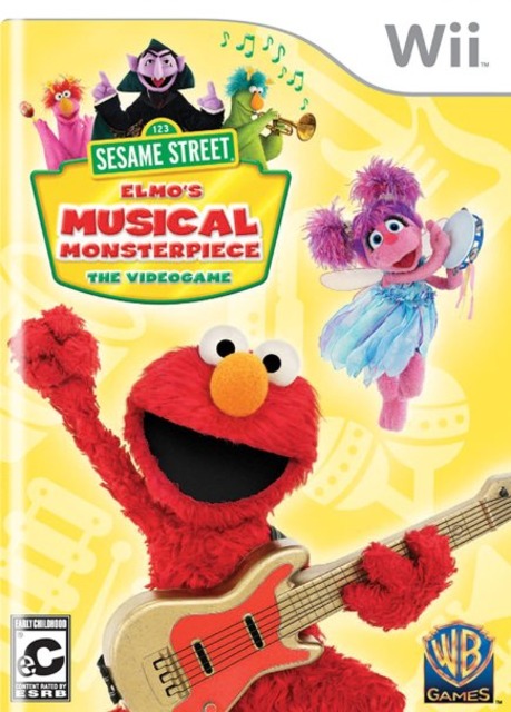 Sesame Street: Elmo’s Musical Monsterpiece Box Art