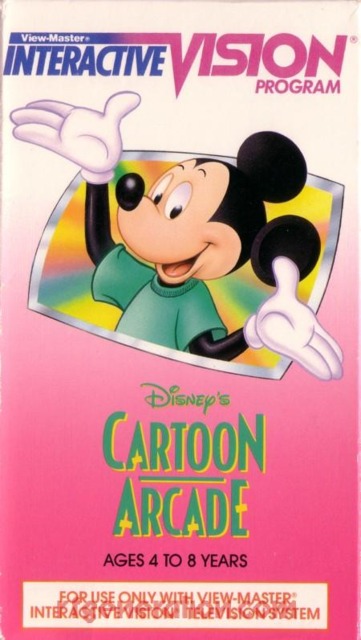 Disney’s Cartoon Arcade Box Art