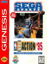 NBA Action ’95 starring David Robinson Box Art