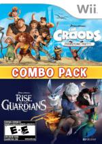 The Croods: Prehistoric Party and Rise of the Guardians Combo Pack Box Art