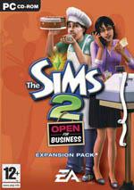 The Sims 2: Open for Business Box Art