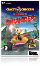 Crazy Chicken Kart Thunder Box Art