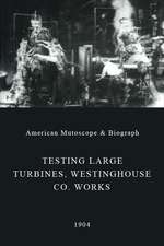 Testing Large Turbines, Westinghouse Co. Works Box Art