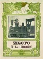 Zigoto et la locomotive Box Art