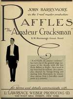 Raffles, the Amateur Cracksman Box Art