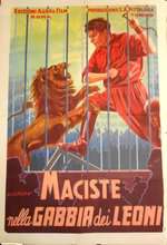 Maciste nella gabbia dei leoni Box Art