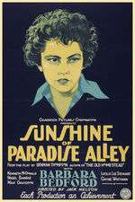 Sunshine of Paradise Alley Box Art