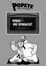 What -- No Spinach? Box Art