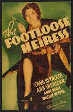 The Footloose Heiress Box Art