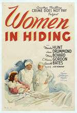 Women in Hiding Box Art