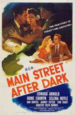 Main Street After Dark Box Art