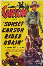 Sunset Carson Rides Again Box Art