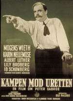 Kampen mod uretten Box Art