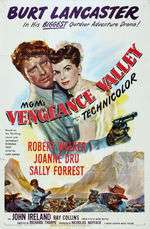 Vengeance Valley Box Art