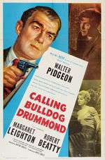 Calling Bulldog Drummond Box Art