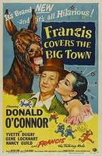 Francis Covers the Big Town Box Art