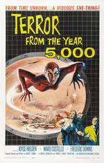 Terror from the Year 5000 Box Art