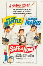 Safe at Home! Box Art