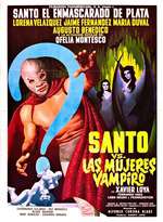 Santo contra las mujeres vampiro Box Art