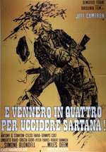 ...e vennero in quattro per uccidere Sartana! Box Art