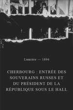 Cherbourg : entrée des souverains russes et du président de la République sous le hall Box Art