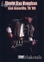 Stevie Ray Vaughan Live in Amarillo Texas Box Art