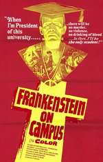 Dr. Frankenstein on Campus Box Art