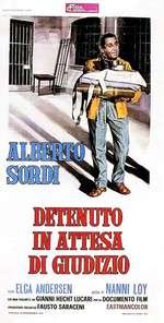 Detenuto in attesa di giudizio Box Art