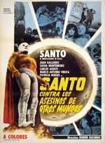 Santo contra los asesinos de otros mundos Box Art