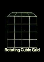 Rotating Cubic Grid Box Art