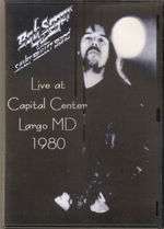 Bob Seger and The Silver Bullet Band - Live at Capital Center Largo MD Box Art