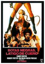 Botas negras, látigo de cuero Box Art