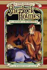 Sherlock Holmes and a Study in Scarlet Box Art