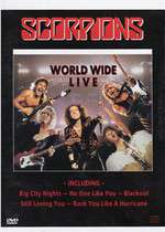 Scorpions: World Wide Live Box Art